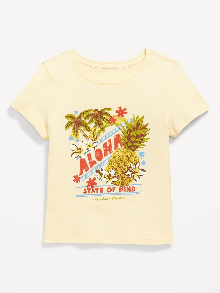 Short-Sleeve Graphic T-Shirt for Girls