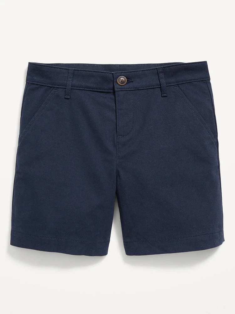 School Uniform Twill Bermuda Shorts for Girls