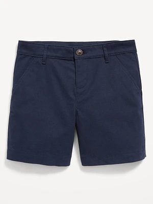School Uniform Twill Bermuda Shorts for Girls