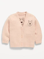 Disney Embroidered Graphic Cardigan Sweater for Baby