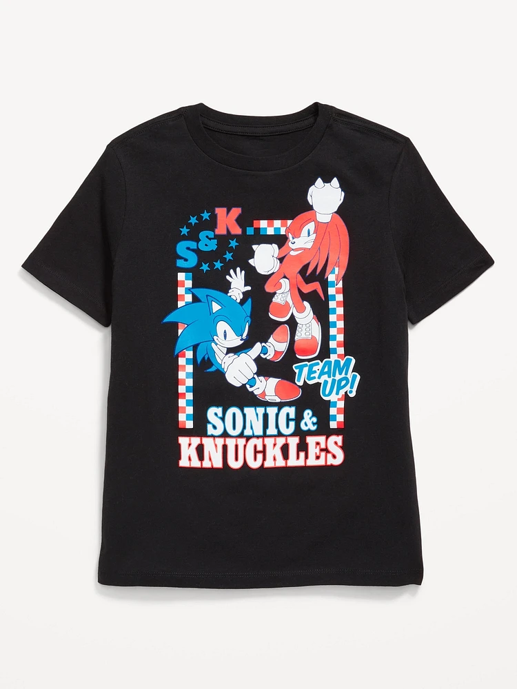 onic The Hedgehog Gender-Neutral Graphic T-hirt for Kids