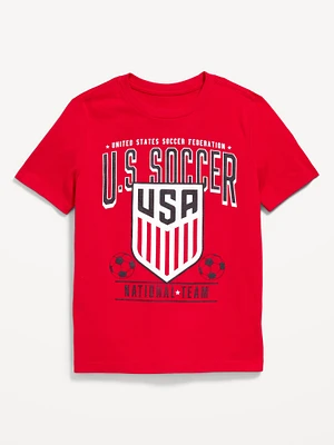 U.S. Soccer Gender-Neutral Graphic T-Shirt for Kids