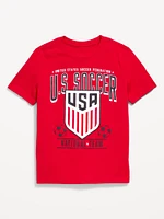 U.S. Soccer Gender-Neutral Graphic T-Shirt for Kids