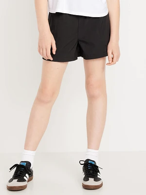High-Waisted tretchTech Performance horts for Girls