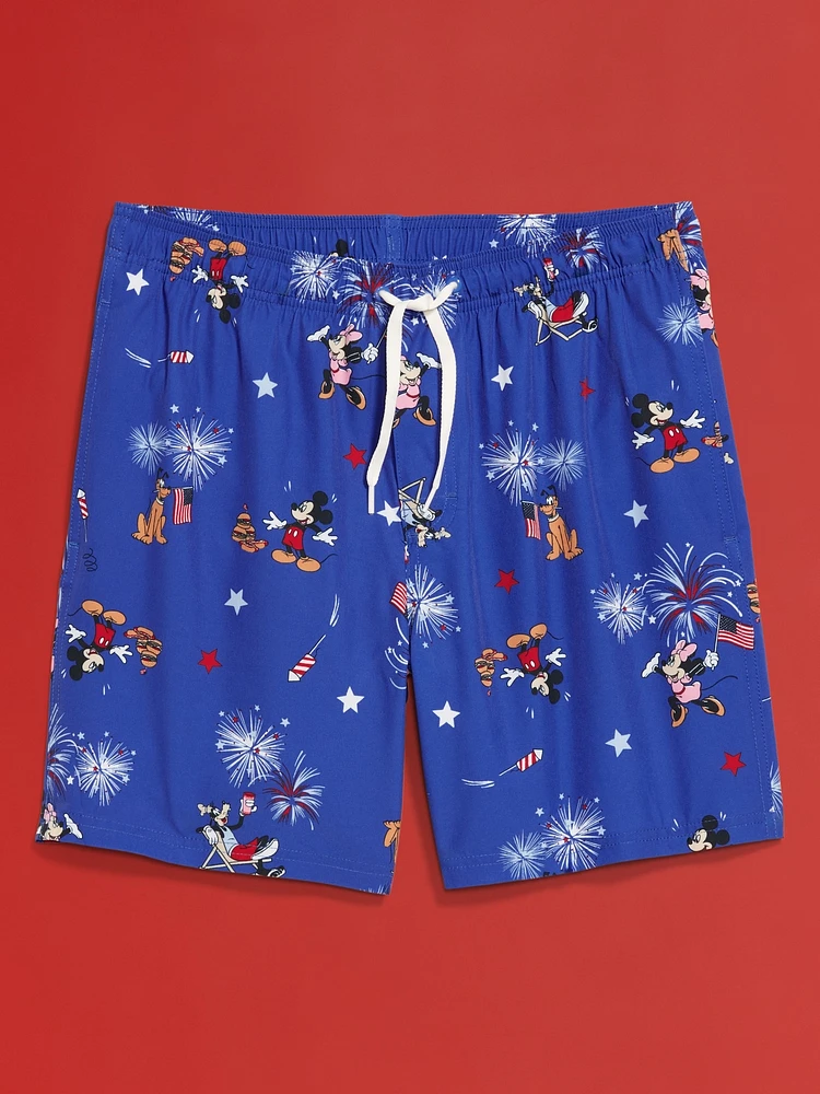 Old Navy x Disney wim Trunks -- 7-inch inseam