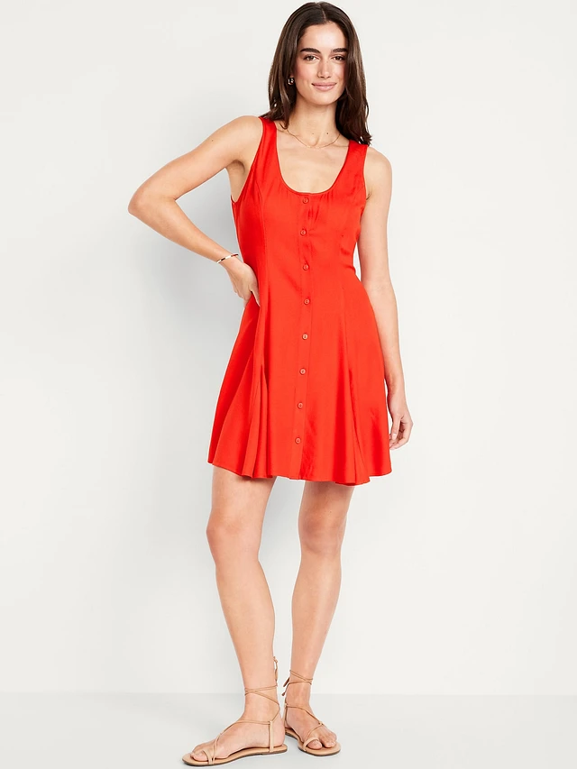 Old Navy Fit & Flare Crepe Button-Front Mini Dress at Hamilton Place in  Chattanooga, TN