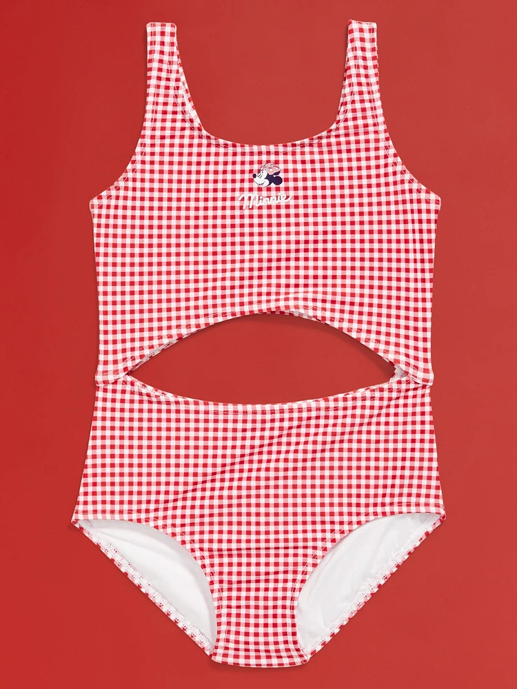 Old Navy x Disney Minnie Mouse Cutout One-Piece wimsuit for Girls