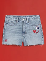 Old Navy x Disney High-Waisted OG Jean Cut-Off Shorts -- 3-inch inseam