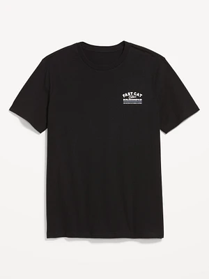Crew-Neck Graphic T-hirt