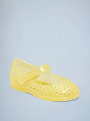 Fruity Scented Jelly Mary-Jane Flats for Toddler Girls