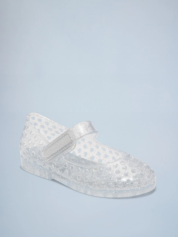 Fruity Scented Jelly Mary-Jane Flats for Toddler Girls