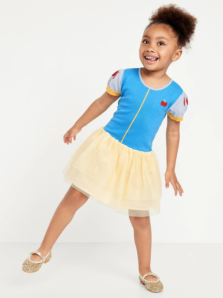 Disney Short-Sleeve Princess Tutu Dress for Toddler Girls
