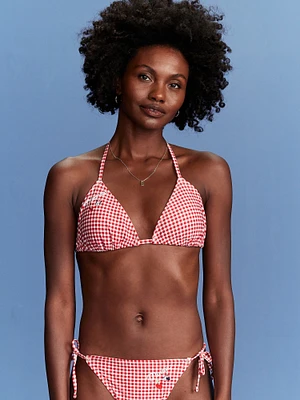 Old Navy x Disney Minnie Mouse Triangle tring Bikini wim Top