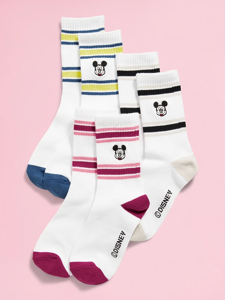 Old Navy x Disney Gender-Neutral Crew Socks 3-Pack for Kids