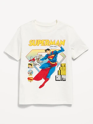 DC Comics Superman Gender-Neutral Graphic T-Shirt for Kids