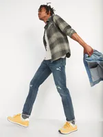 Skinny Built-In Flex Ripped Jeans