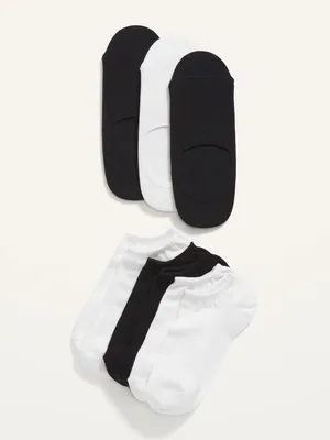Ankle & No-Show Socks Variety 6-Pack For Women
