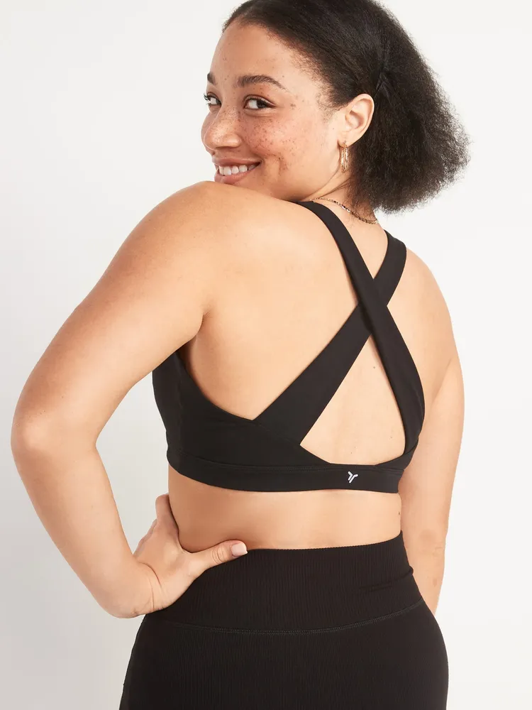 Soutien-gorge de sport de Maternité et d’allaitement à devant croisé PowerChill à maintien léger