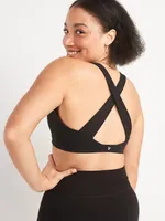 Soutien-gorge de sport de Maternité et d’allaitement à devant croisé PowerChill à maintien léger