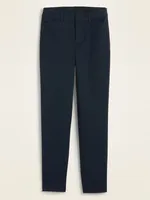High-Waisted Pixie Straight Pants