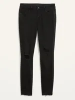 Mid-Rise Rockstar Super-Skinny Ankle Jeans
