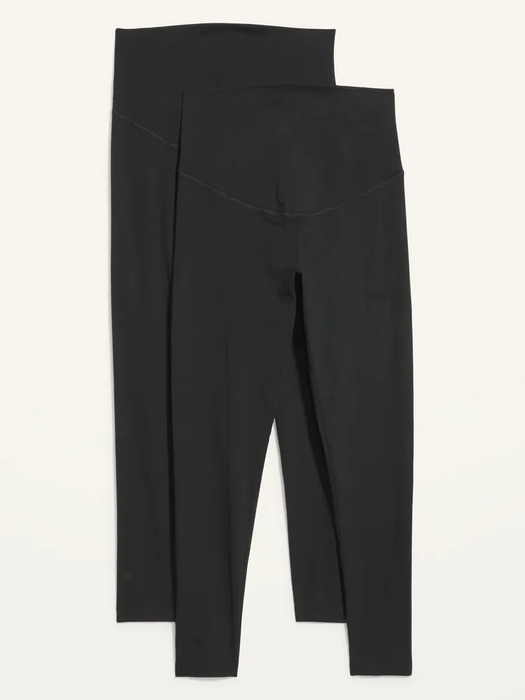Legging de maternité à panneau couvrant