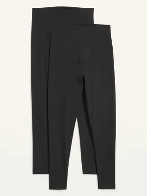 Legging de maternité à panneau couvrant