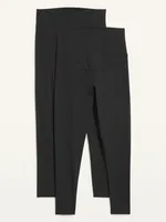 Legging de maternité à panneau couvrant