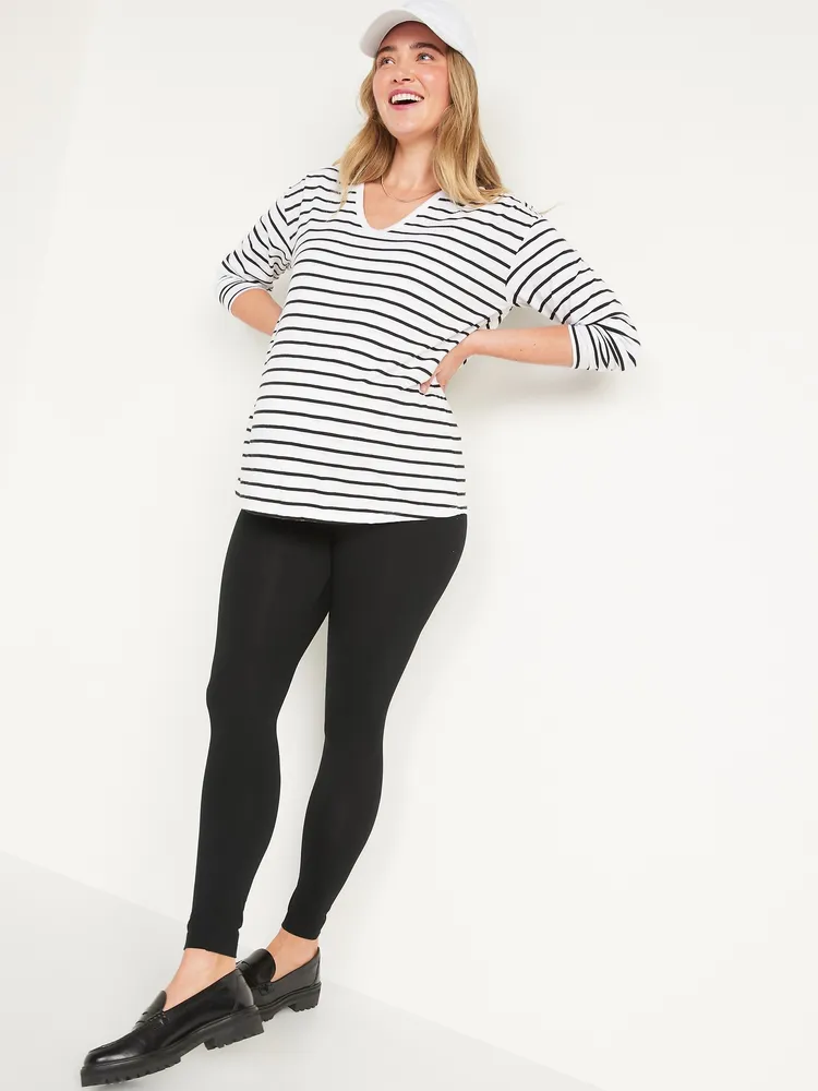 Legging de maternité à panneau