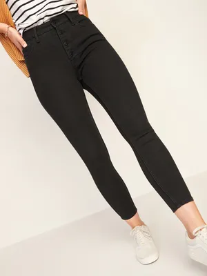 Extra High-Waisted Rockstar 360° Stretch Super-Skinny Jeans