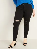 Mid-Rise Rockstar Super-Skinny Ankle Jeans