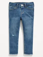 Rockstar 360° Stretch Frayed-Hem Jeggings for Toddler Girls