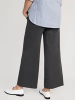 Pantalon Pixie à jambe large panneau couvrant de Maternité