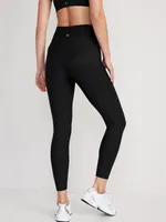 High-Waisted PowerSoft Rib Mix 7/8 Leggings