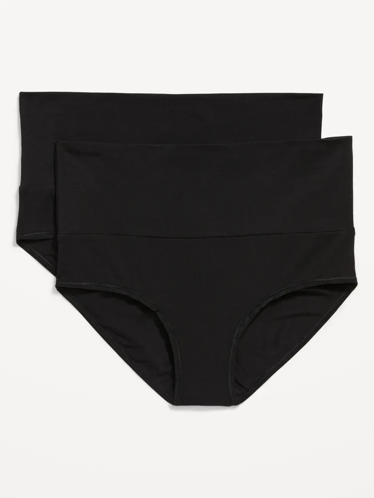 Culotte taille basse de Maternité à rabattable