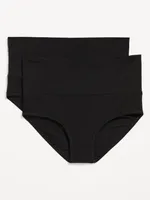 Culotte taille basse de Maternité à rabattable