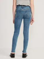 Extra High-Waisted Rockstar 360° Stretch Ripped Jeggings for Girls