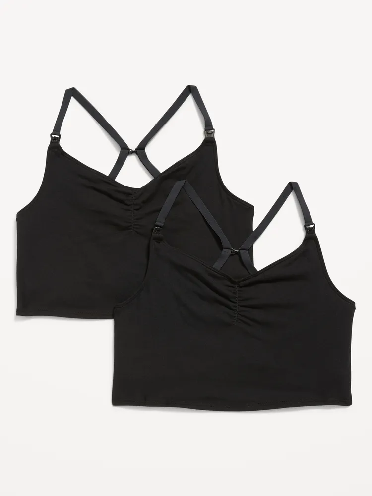 Camisole d’allaitement à soutien-gorge intégré de Maternité