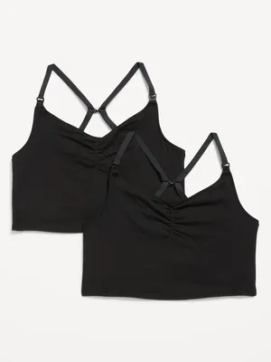 Camisole d’allaitement à soutien-gorge intégré de Maternité