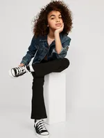High-Waisted PowerChill Crossover Flared Leggings for Girls