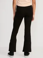 High-Waisted PowerChill Crossover Flared Leggings for Girls