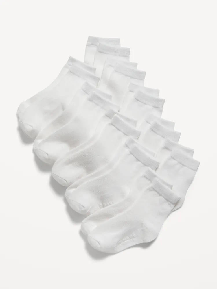 Crew Socks 10-Pack for Toddler & Baby