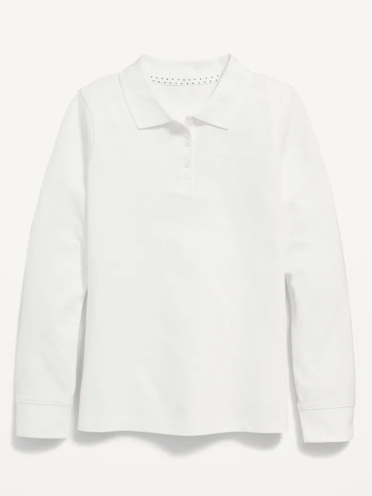 Uniform Pique Polo Shirt for Girls