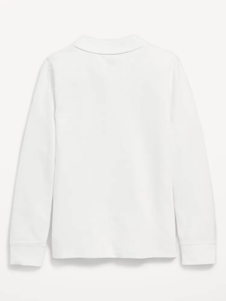 Uniform Pique Polo Shirt for Girls