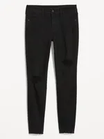 Mid-Rise Rockstar Super-Skinny Ankle Jeans