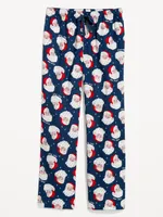 Mid-Rise Flannel Pajama Pants