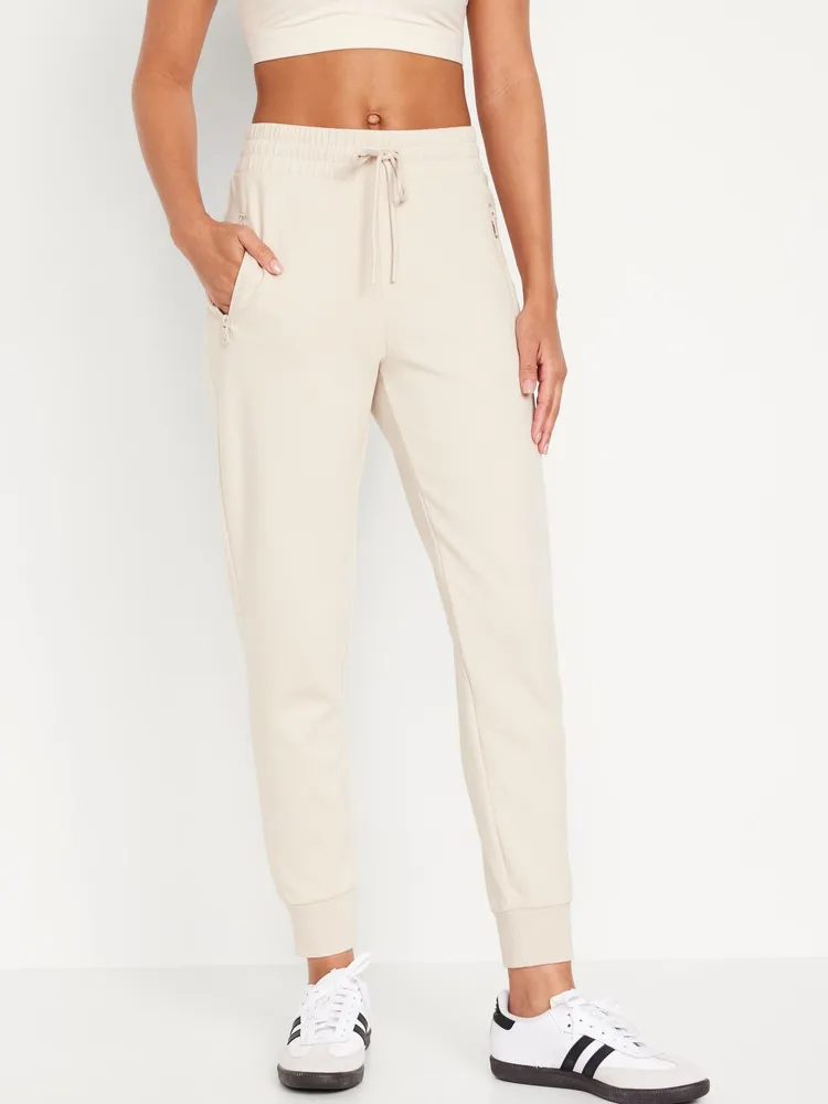 High-Waisted Dynamic Fleece Jogger Sweatpants