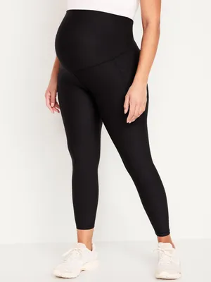 Legging PowerSoft longueur 7/8 à panneau couvrant de Maternité