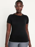 Fluid Seamless Fitted T-Shirt