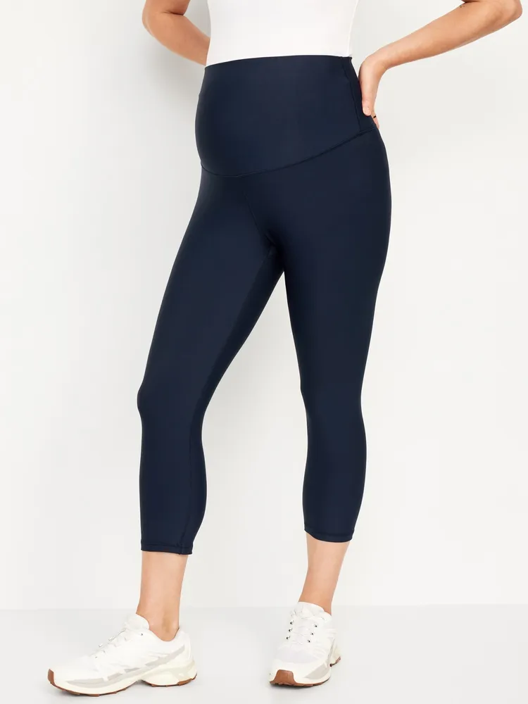 Legging de maternité court sculptant Powersoft à panneau complet